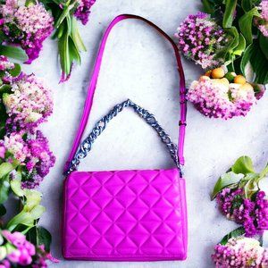 Hamptons Quilted Chain-Strap Shoulder Bag (Call it Spring) NWOT Crossbody bag